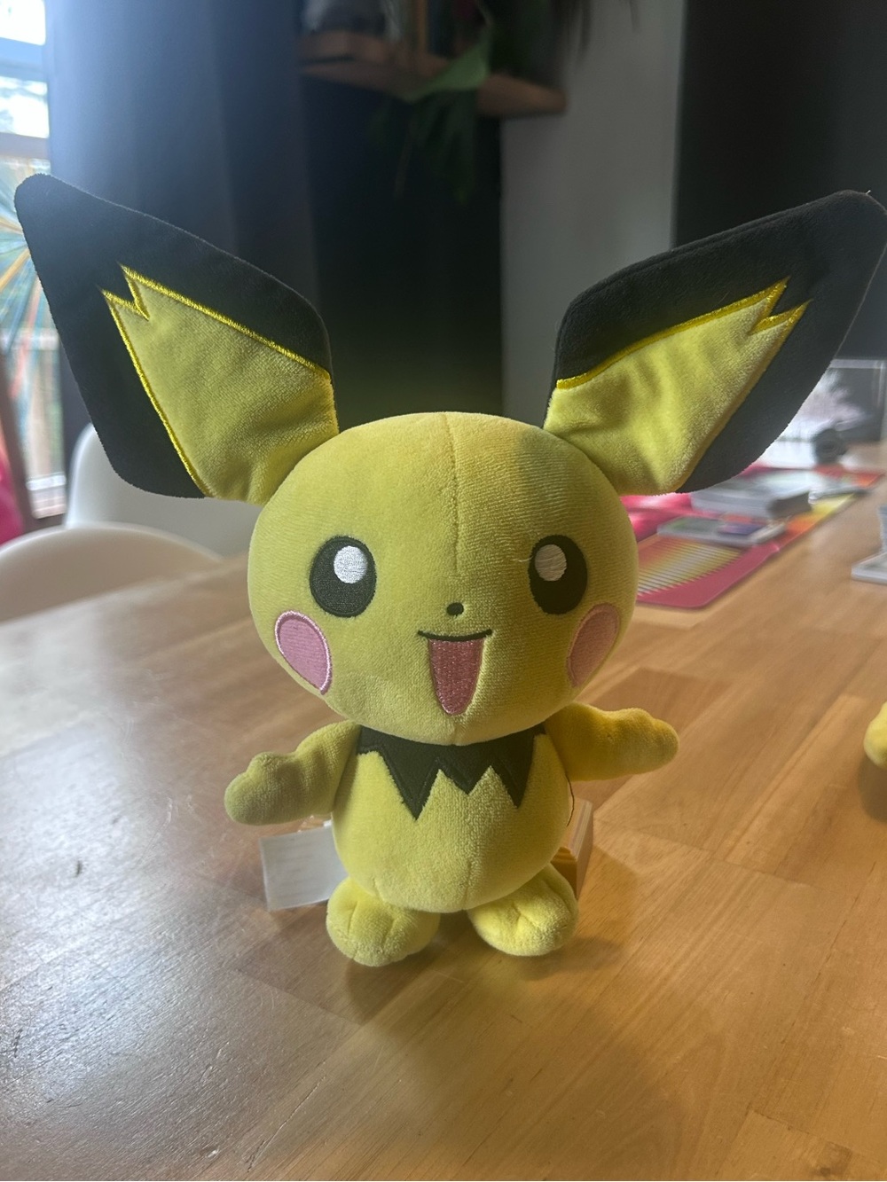 Peluche Pichu Pokémon officielle – Très bon état – Avec étiquettes